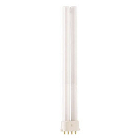 Philips 11w PL-S/E 4 Pin Single Turn Compact Fluorescent - 827 - Extra Warm White