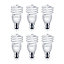 Philips 6PC Tornado T2 20W Warm White B22 Light Bulbs