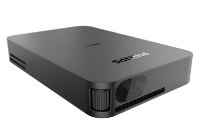 Philips GoPix 1 Projector Black - LED, 75", 2hr Battery, USB-C