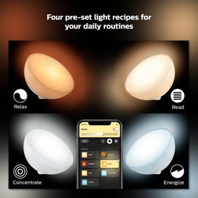 Philips Hue Go 2.0 White & Colour Ambiance Smart Portable Light with Bluetooth - 6