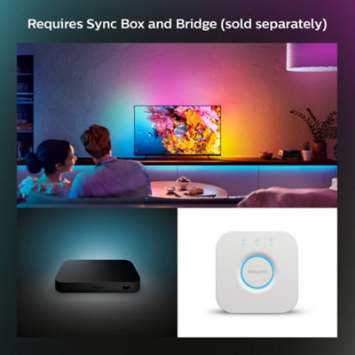 Hue strip deals lights tv