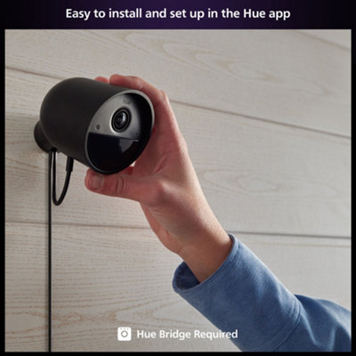 Philips Hue Secure Wired Camera Black - 9
