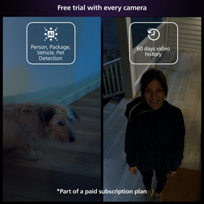 Philips Hue Secure Wired Desktop Camera Black - 8