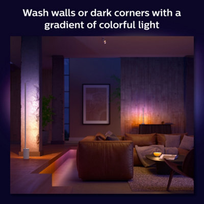 Philips Hue Signe Gradient White and Colour Ambiance Floor Lamp White