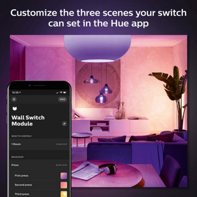 Philips Hue Smart Wall Switch Module Single Pack - 5