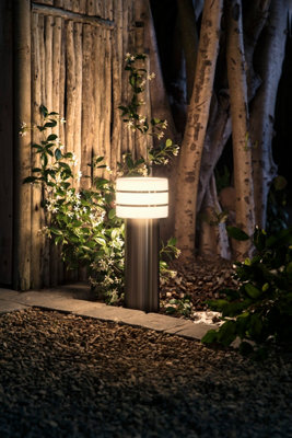 Philips Hue Tuar White LED Smart Outdoor Pedestal Light - 8