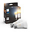Philips Hue White Ambiance 60W E27 smart Bulb 2-Pack