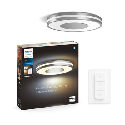 Philips Hue White Ambiance Being Ceiling Light Aluminium