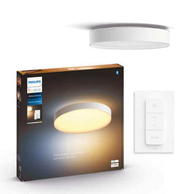 Philips Hue White Ambiance Enrave extra large ceiling light White