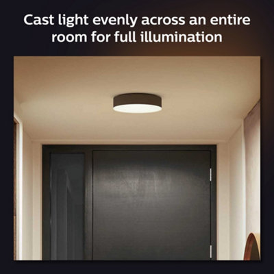 Philips Hue White Ambiance Enrave small ceiling lamp black