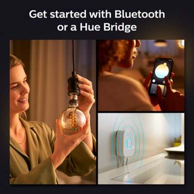 Philips hue deals white filament g125