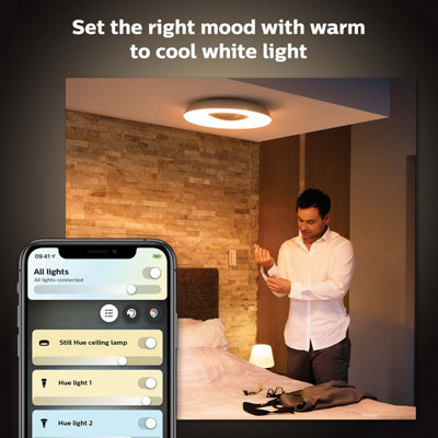 Philips hue deals still white ambiance