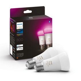 Philips Hue White and Colour Ambiance 160 E27 2-Pack