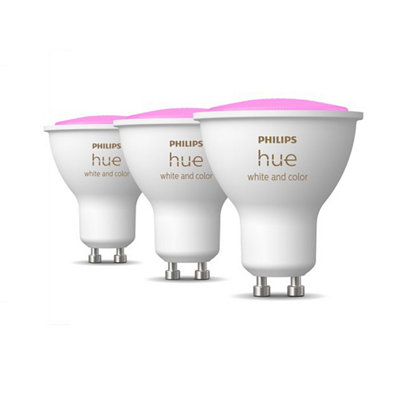 Philips Hue White and Colour Ambiance 3-pack GU10