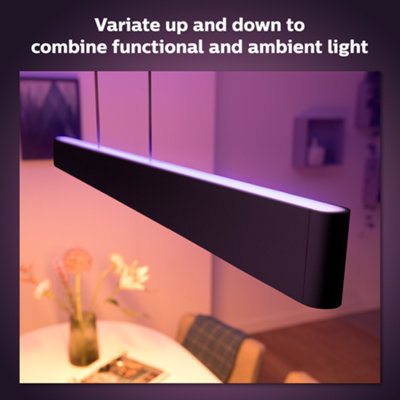 Philips Hue White and Colour Ambiance Ensis pendant light black