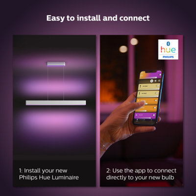 Comparer les prix : Philips Hue White & Color Ambiance Suspension Ensis