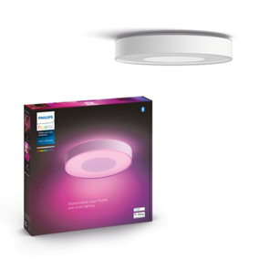 Philips Hue White and Colour Ambiance Infuse large ceiling lamp White