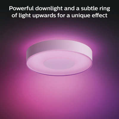 Philips Hue White and Colour Ambiance Infuse medium ceiling light White