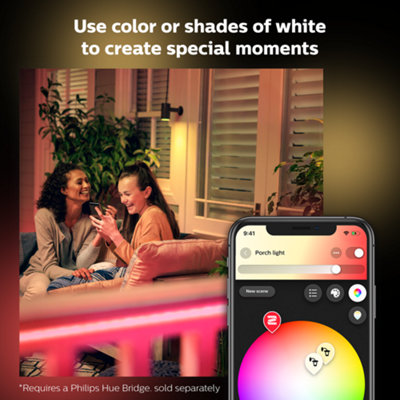 Philips Hue White and Colour Ambiance Lightstrip Outdoor 2 metre - 7