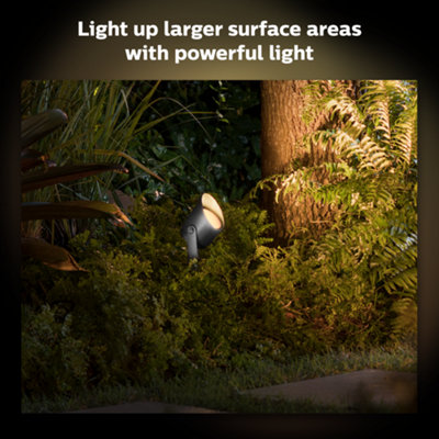 Philips Hue White and Colour Ambiance Outdoor Lily and XL Base Kit - 5