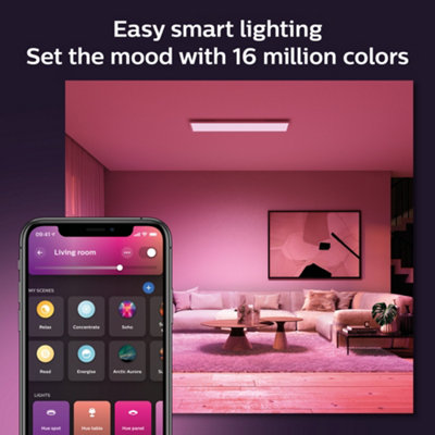 Philips Hue White and Colour Ambiance Surimu Rectangle Panel