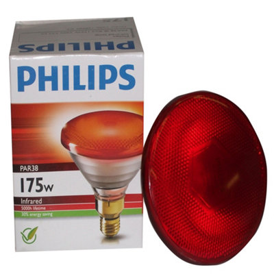 Red light bulb deals b&q