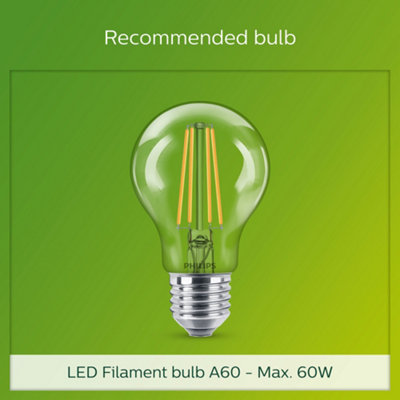 Philips LED Alpenglow Outdoor Wall Light Anthracite - 4