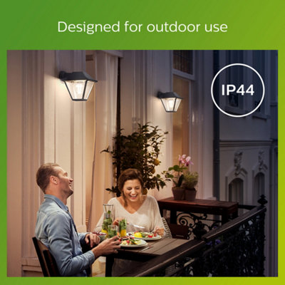 Philips LED Alpenglow Outdoor Wall Light Anthracite - 6