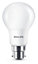 Philips LED B22 Bayonet Cap, B22 Bayonet Cap, 8W (60 equivalent). Non-Dimmable, Warm White, 6 Pack