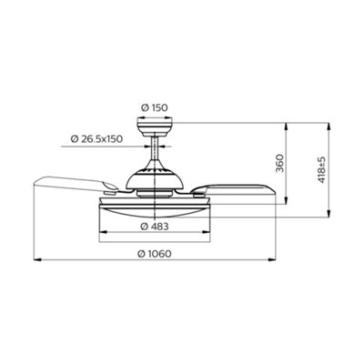 Philips deals fan light