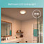 Philips LED Doris Bathroom Ceiling Light 17W, Chrome