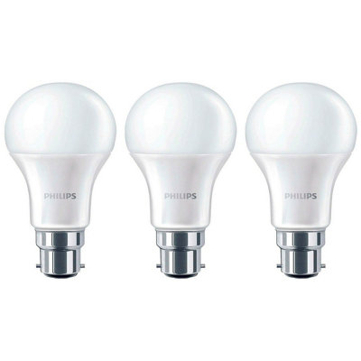 Philips LED GLS 11W B22 CorePro Warm White Opal (3 Pack)