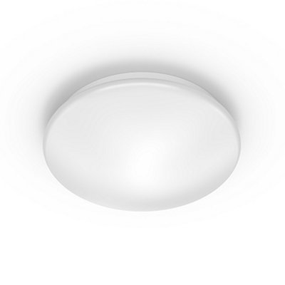 Applique plafonnier led détecteur Philips pir 6w rond blanc 25cm 600lm