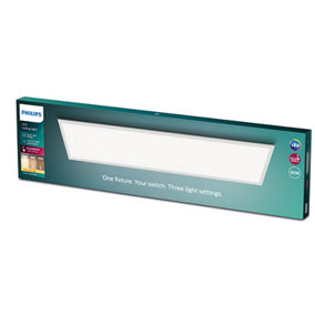 Philips LED Panel Rectangle Ceiling Light 27K 36W, Warm White