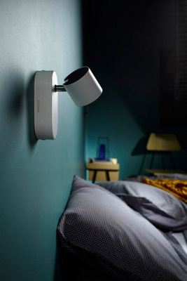 Philips LED Star Single Spot Wall Light White - 4