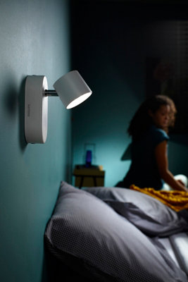 Philips LED Star Single Spot Wall Light White - 5