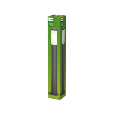 Philips LED Utrecht Outdoor Post Light Anthracite 1x20W