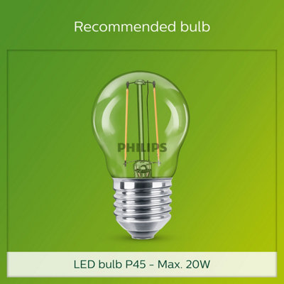 Philips LED Utrecht Outdoor Post Light Anthracite 1x20W - 5