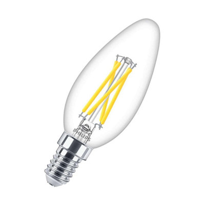 Philips Master LED DimTone Candle 2.5W E14 Dimmable Warm White Clear