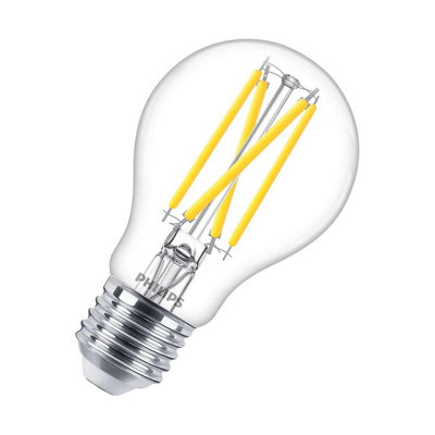 Philips Master LED DimTone GLS 5.9W E27 Dimmable Warm White Clear