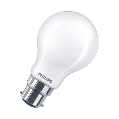 Philips Master Value LED GLS 5.9W B22 Dimmable Warm White Opal