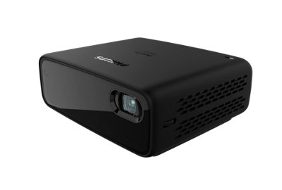 Philips PicoPix Micro 2 Projector Black - 80", 5hr Battery, USB-C and HDMI Connections