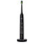 Philips Sonicare Compatible Electric Toothbrush Holder, Modern Free Standing Anodised Aluminium Oral-B Brush Mount (Black)