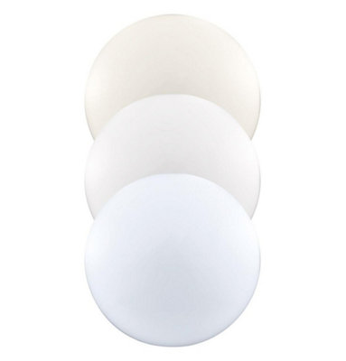 Phoebe LED Bulkhead 18W Savoca CCT Tri-Colour CCT Diffused White