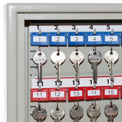 Phoenix 100 Hook Extra Security Key Cabinet KC0072M with Mechanical ...