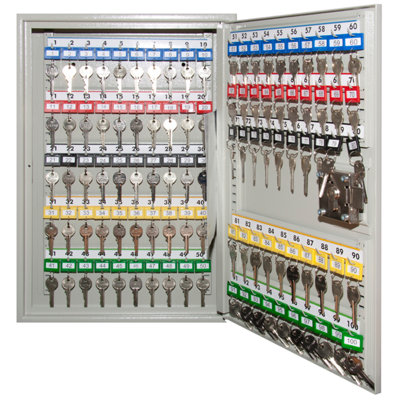 Phoenix 100 Hook Key Extra Security Cabinet KC0072K with Key Lock