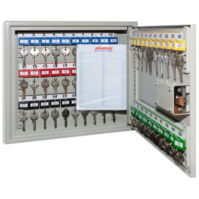 Phoenix 50 Hook Extra Security Key Cabinet KC0071M with Mechanical ...