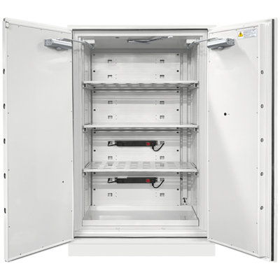 Phoenix Battery Commander BS1934F Size 4 Battery Storage & Charging Safe with Fingerprint Lock
