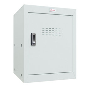 Phoenix CL0544GGE Size 2 Light Grey Cube Locker with Electronic Lock