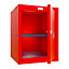 Phoenix CL0544RRK Size 2 Red Cube Locker with Key Lock